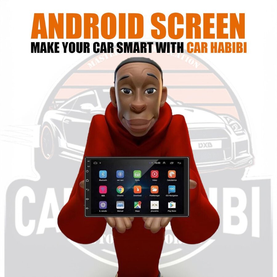 car android screen dubai